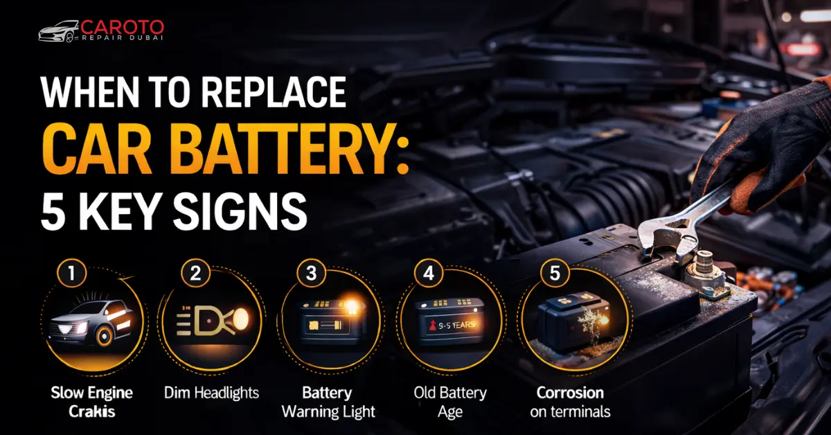 When to Replace Car Battery-5 Signs