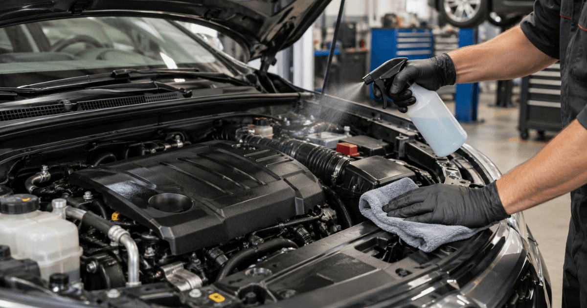 Can I Wash Car Engine With Water?